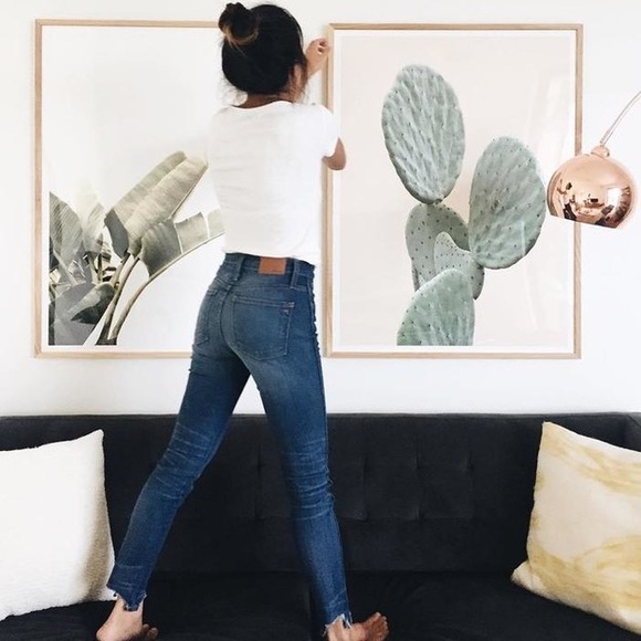 Madewell Cali Demi-Boot Jeans: Destructed-Hem Ed - Picture 11 of 11